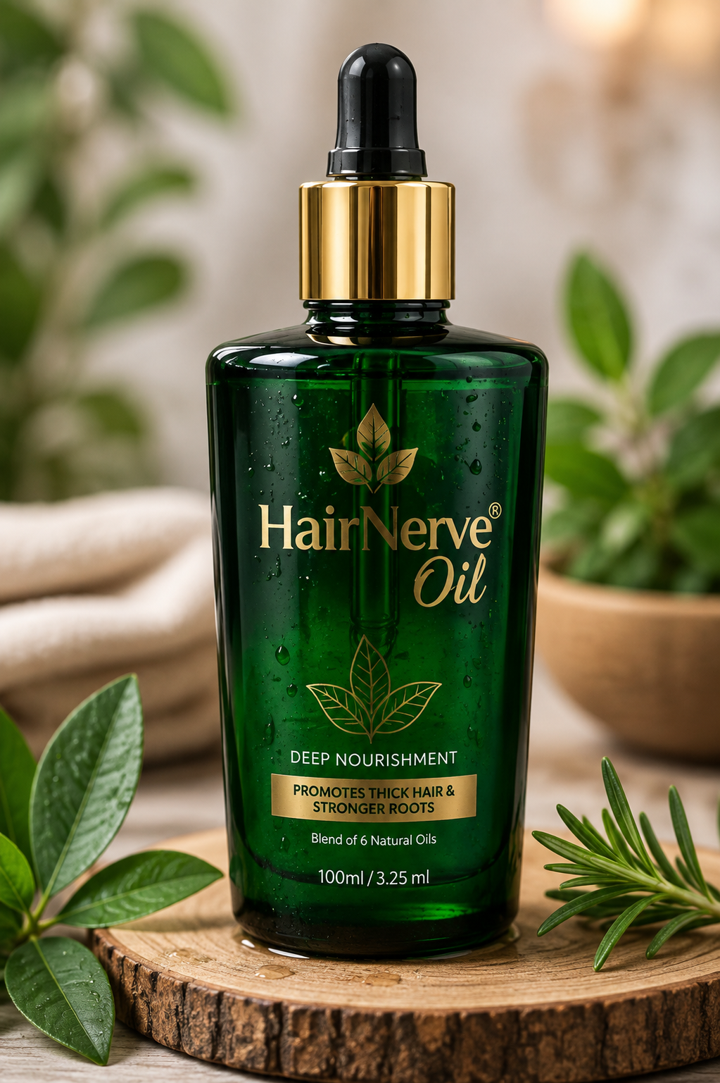 Natural hair oil